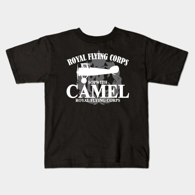 WW1 Sopwith Camel Kids T-Shirt by TCP